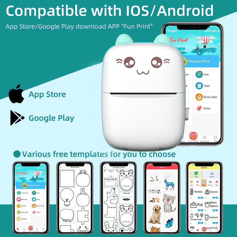 Mini portable printer